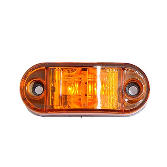 12-30 В 6000 К Водонепроницаемая мигалка «Пираньи» Светодиодная автомобильная боковая габаритная лампа тормозного сигнала