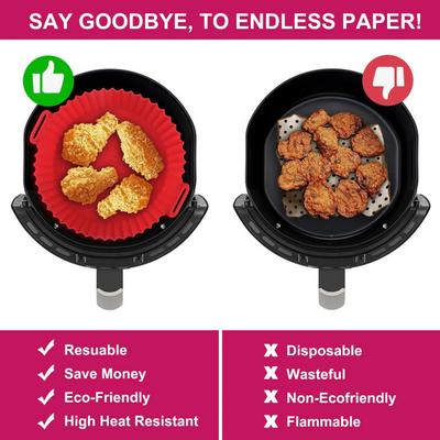 Надежная фритюрница, силиконовая накладка, против царапин, формы для выпечки, без BPA, кухонная, столовая, противень для выпечки, инструмент для ежедневного использования