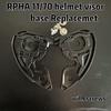 База для крепления визора шлема Rpha 11 для HJC HJ-26, Аксессуары для базы Rpha 70, Комплект осевых винтов, Запчасть