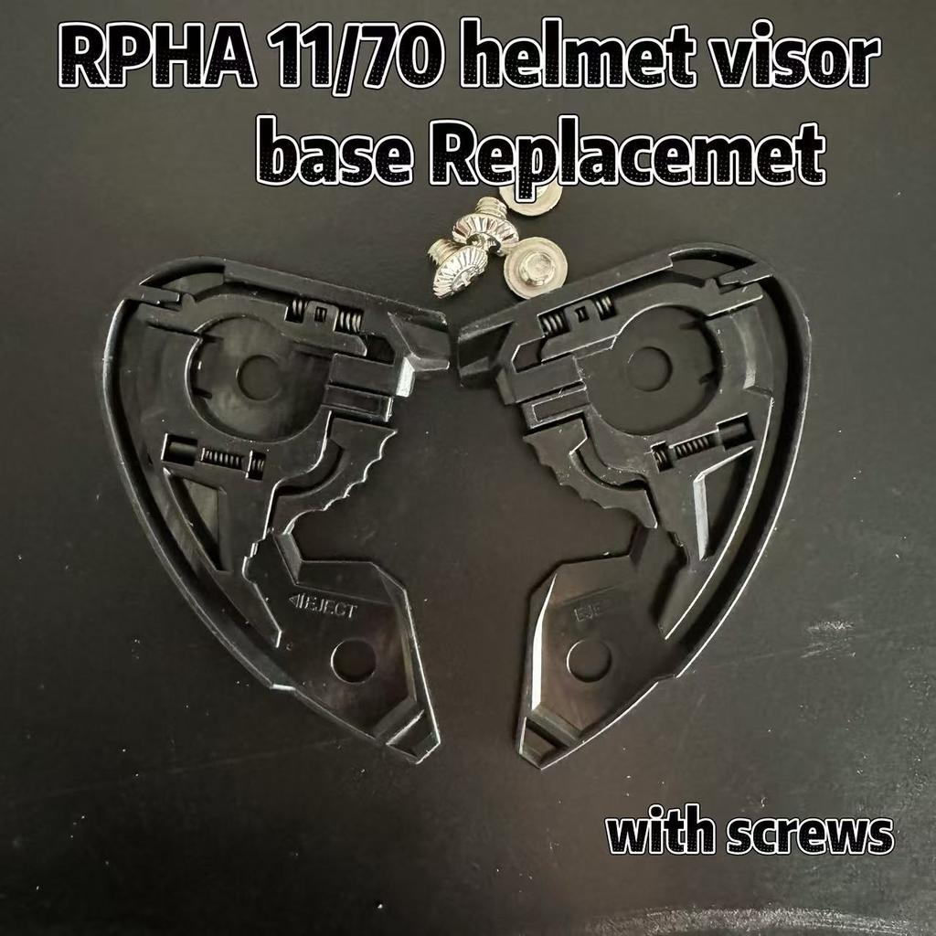 База для крепления визора шлема Rpha 11 для HJC HJ-26, Аксессуары для базы Rpha 70, Комплект осевых винтов, Запчасть