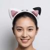 Korean Style Cat Ears Headband Thin Hair Hoop Funny Headwear  Gift