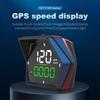 Цифровой спидометр GPS Проекционный дисплей Измеритель скорости Автоматический датчик освещенности