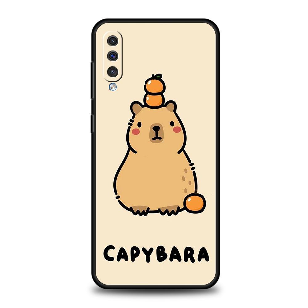 Чехол Капибара Дельфин Аниме для Samsung A56 A36 A26 A24 A12 A14 A16 A50 A70 A20E A22 A40 A34 A54 A42 A52 5G A04s A06