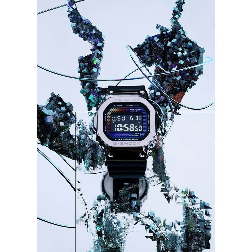 G-Shock [CASIO] Men's Watch, Black, Metal Covered, Biomass Plastic, GM-5600RW-1JF, Authentic Japanese Model