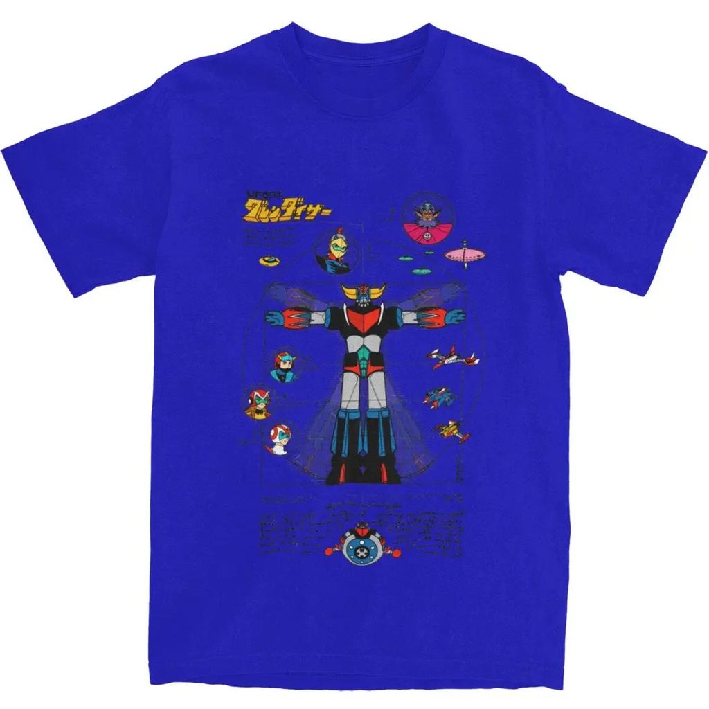 heavyweight Informal Novelty UFO Robot Grendizer Goldorak T Shirt Unisex 100 Cotton Goldrake Japan Robots Tee Shirt Adult Clothing