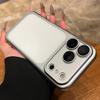 Матовый ударопрочный тонкий чехол с покрытием из твердого ПК для For Iphone 1 16 17 Pro Max Air Защита камеры Ударопрочный Ультратонкий чехол для For Iphone 17Pro