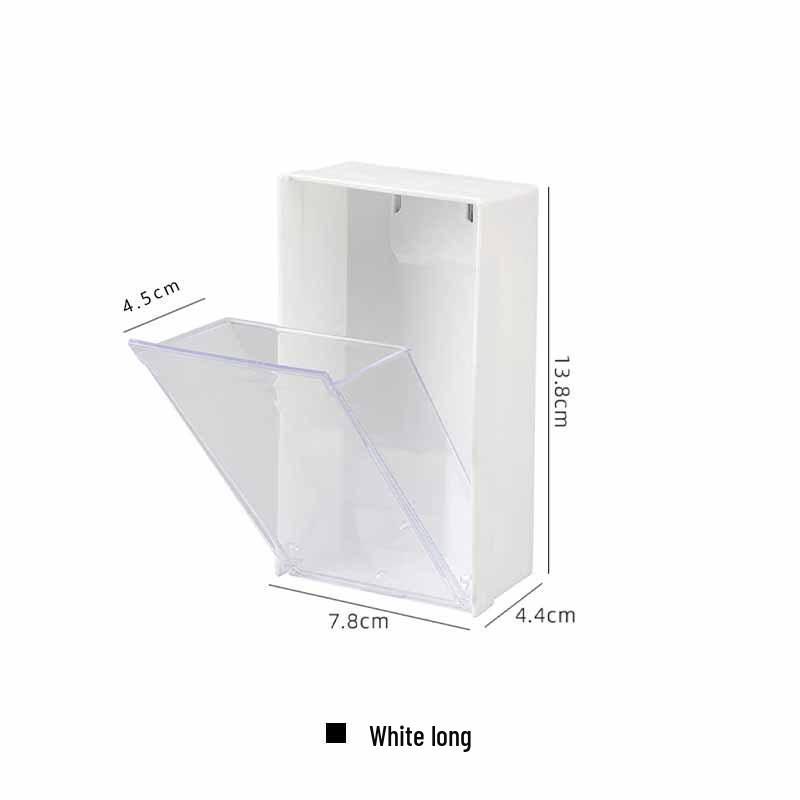 Магнитный настенный органайзер для хранения украшений и гигиенических принадлежностей, пыленепроницаемый и без сверления