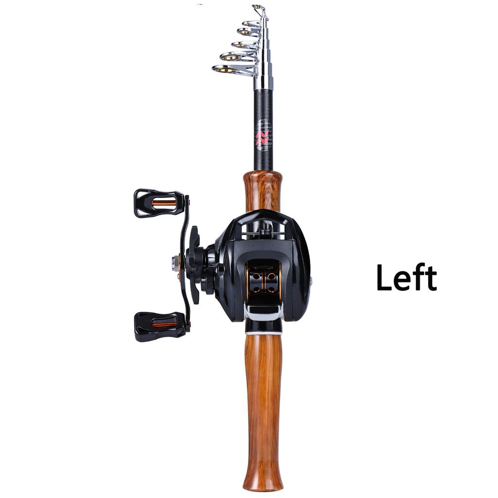 SOUGAYILANG Рыболовный набор, спиннинг, литейная удочка с спиннинговой катушкой, катушка для приманки, полный набор, сумка-переноска, приманка для лески