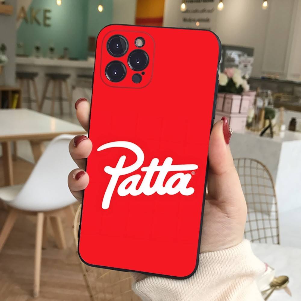 Модный Чехол P-patta для IPhone 17 16 15 14 13 12 Mini 11 Pro Plus Мягкий Силиконовый Чехол