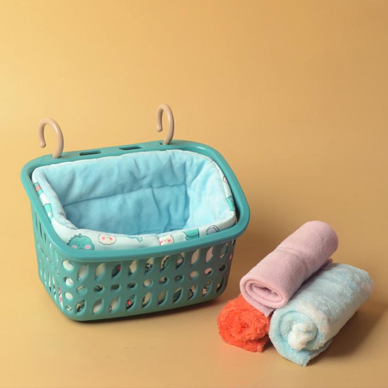 Подвесной гамак с белкой, удобный дышащий красочный зимний теплый хлопковый спальный гнездо для домашних животных