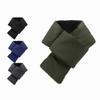 Autumn Winter Down Scarf For Men Women Girls Soft Cross Solid Colors Waterproof Plush Scarves Lady Warmer Neck Protection New
