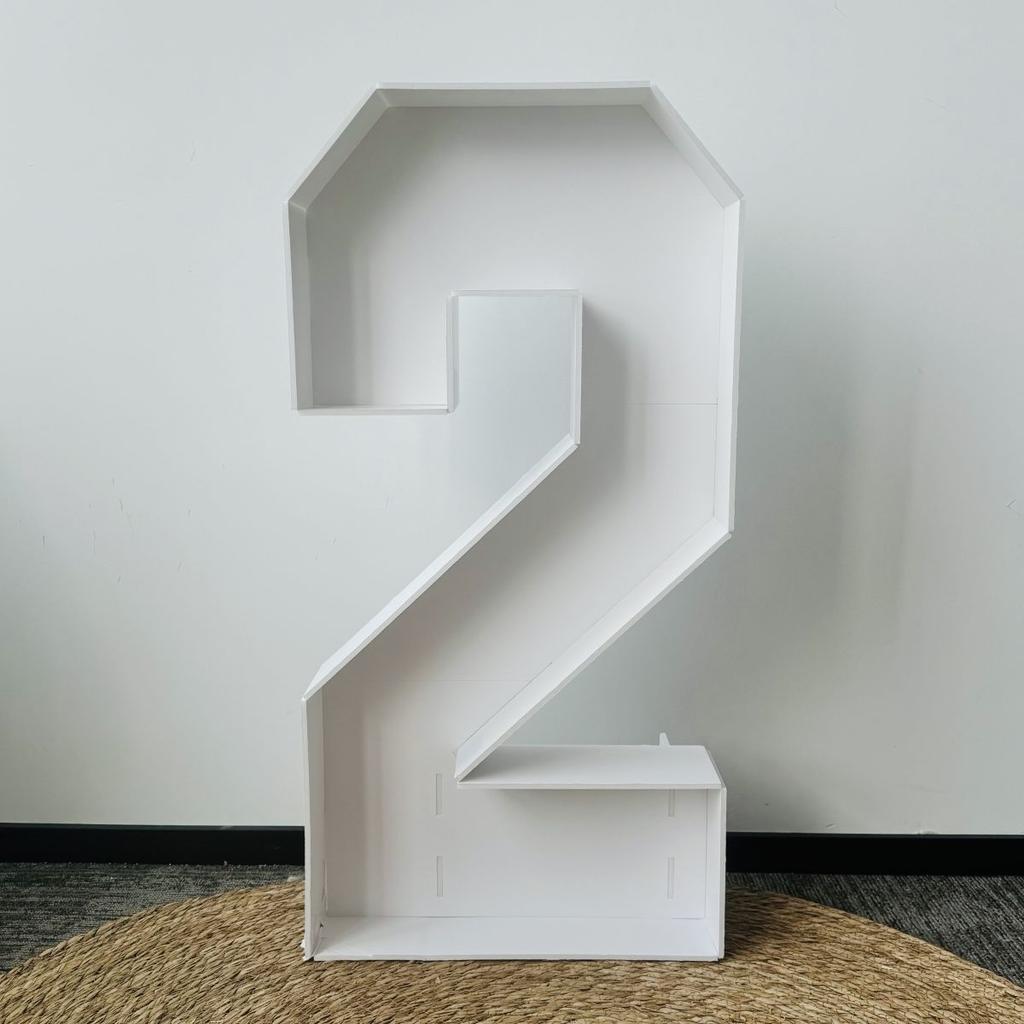 1 шт. 73 см DIY Каркас для воздушных шаров Цифры, Цифры из пенокартона для украшения вечеринки на 1-й 18-й 21-й день рождения, Набор для самостоятельной сборки Новейший вставной дизайн ЛЕГКАЯ сборка