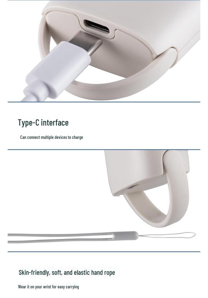 2026 High-Speed USB Rechargeable Handheld Fan: Portable, Five-Speed, Customizable Logo, Strong Wind