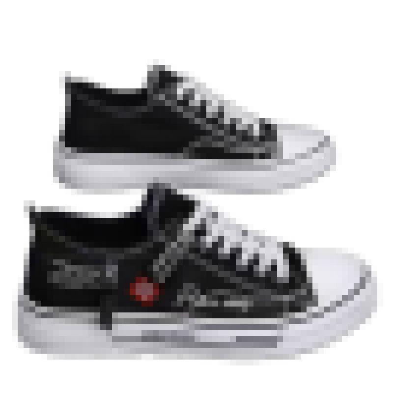 Летняя мужская парусиновая обувь Повседневная универсальная мужская обувь Подростковая студенческая классическая мужская парусиновая обувь