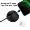 Cable Clips Winder Silicone Cable Organizer Desktop Wire Storage Charger Cord Holder for Car USB Charging Tablet Wire Tools New