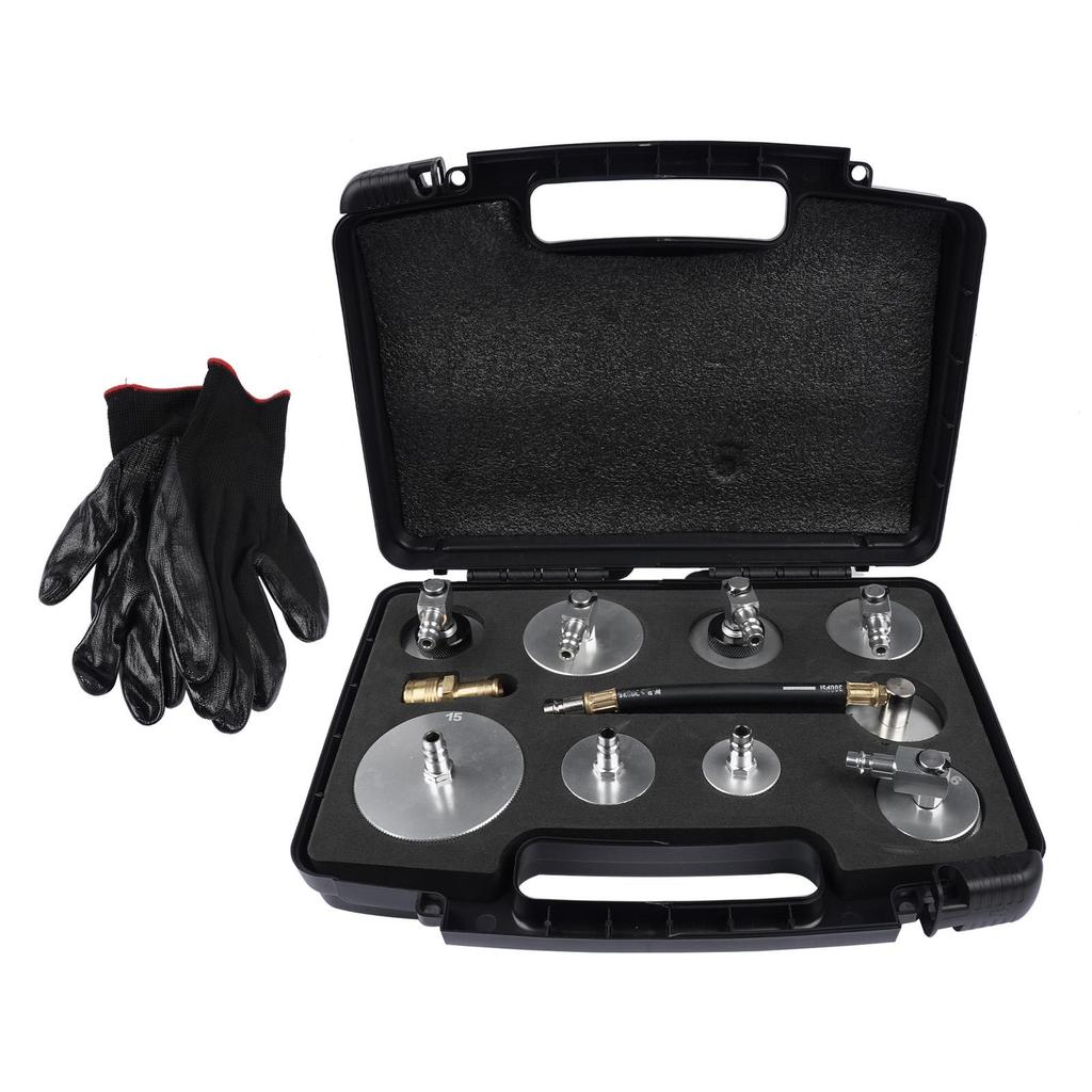 AP03 10Piece Master Cylinder Adapter Set For Car Brake Fluid Bleeder Filling Adapter Kit