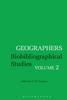 Книга Geographers : Biobibliographical Studies, Volume 2