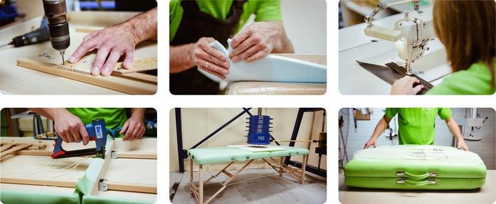 Łóżko Stół Do Masażu Aluminiowy Składany Nadia Pokrowiec Pianka 5Cm Habys
