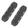 1 Pair Simulation Escape Board Plastic Sand Ladder Non Slip Escape Plate for 1 18 1 24 Scale RC Car Black