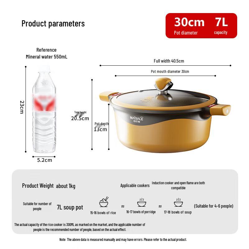 Maibale Titanium Non-stick Soup Pot