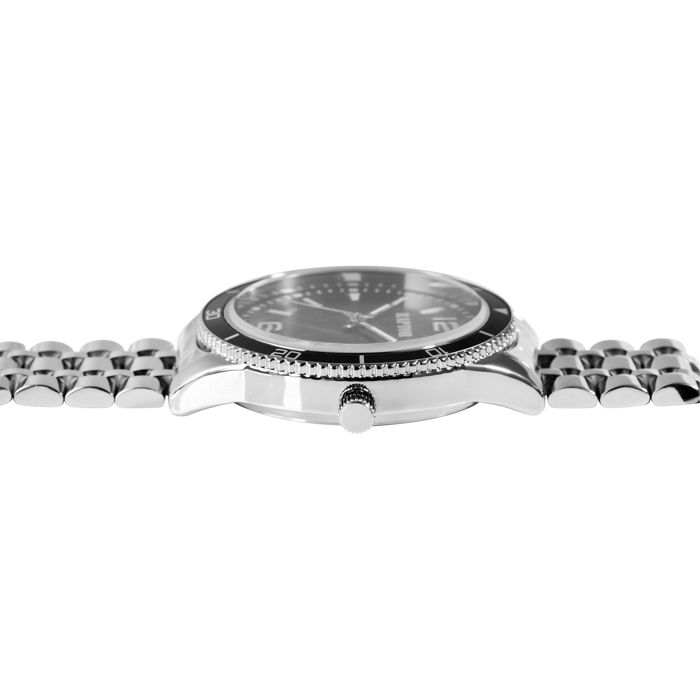 Montre - RAPTOR - Brandon - Acier inoxydable - Cadran noir - Ø46 mm