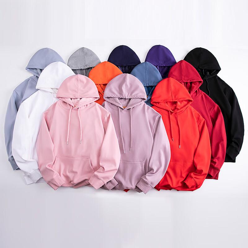 ROMON Unisex Plush Lined Custom Hoodie LMSD9922