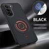 Совместимо с realme P4X: Магнитный чехол Tech Weave с защитой всех линз и от падений.