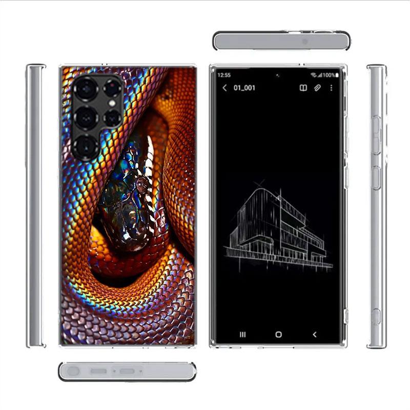 Чехлы для телефона 'Лесные гадюки и питоны' для Samsung Galaxy S26 Ultra S25 Edge S24 S23 FE S21 Plus S20 S22 S10 Чехол TPU Capa