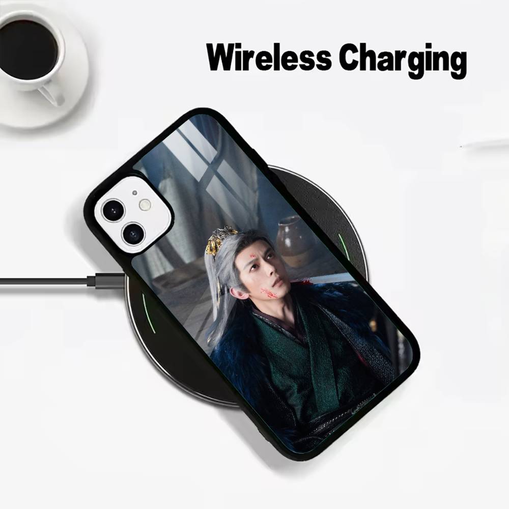 Chasing Jade - Sui Yuanhuai For IPhone17 16 15 14 13 12 11 Plus Pro Max Plus Wireless Charger Phone Case