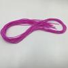 120pcs PVC Braided Ropes DIY Colorful Braided Wire DIY Braided String Rope Environmental Protection Plastic Hollow Tube (Pipe)