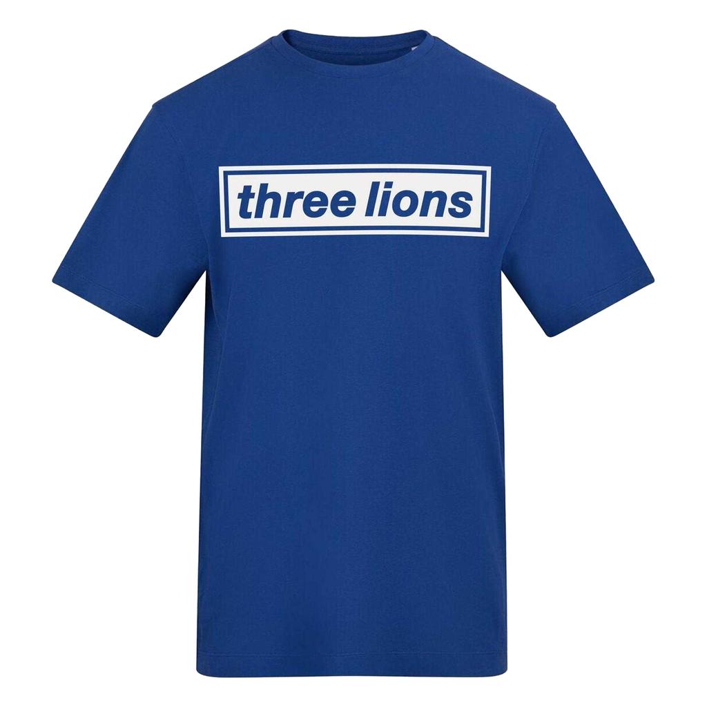 England Unisex Adult Three Lions Regular T-Shirt