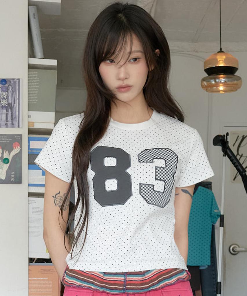 LARTIGENT L24 Patch T-Shirt(Ivory)