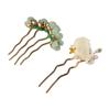 Flower Chinese Style Hair Stick Butterfly Hanfu Hairpin Cute   Cheongsam Accessories