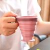 Collapsible Travel Cup Silicone Portable Coffee Cup for Hot And Cold Drinks Reusable To-Go Pocket Size Coffee Tumbler