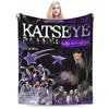 Супер Мягкое Одеяло Девочки Мальчики Самолет Путешествие Katseye Kpop Музыка Плед Фланелевое Покрывало Постельное Новинка Чехол для Дивана-Кровати
