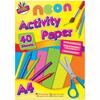 ArtBox Neon A4 Paper (Pack of 40)