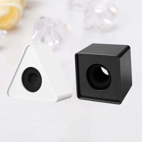 Operitacx 2-Piece ABS Microphone Flags for Studio, Square Microphone Mark, Portable Microphone Stand, Desk Microphone, Interview Microphone Handle, Mi