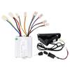 Electric Bicycles Conversion Kit 12V 500W Brushed Motor Controller with Foot Throttle Pedal for