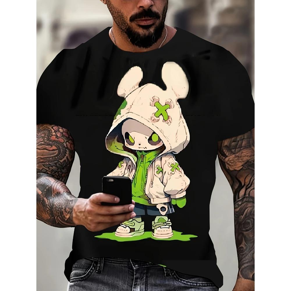 Мультфильм животных ленивец 3D печать модная мужская футболка с коротким рукавом для летних видов спорта на открытом воздухе плюс размер мужская детская футболка топы
