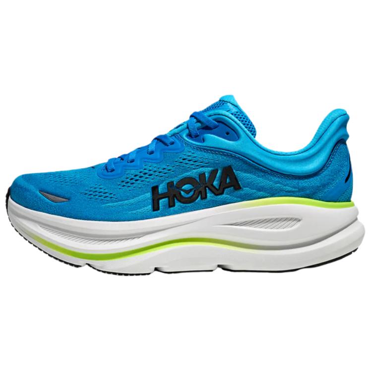 HOKA One One Bondi 9 Дышащие Беговые Кроссовки Мужские Синие Ширина 2E 1162013-SLHK