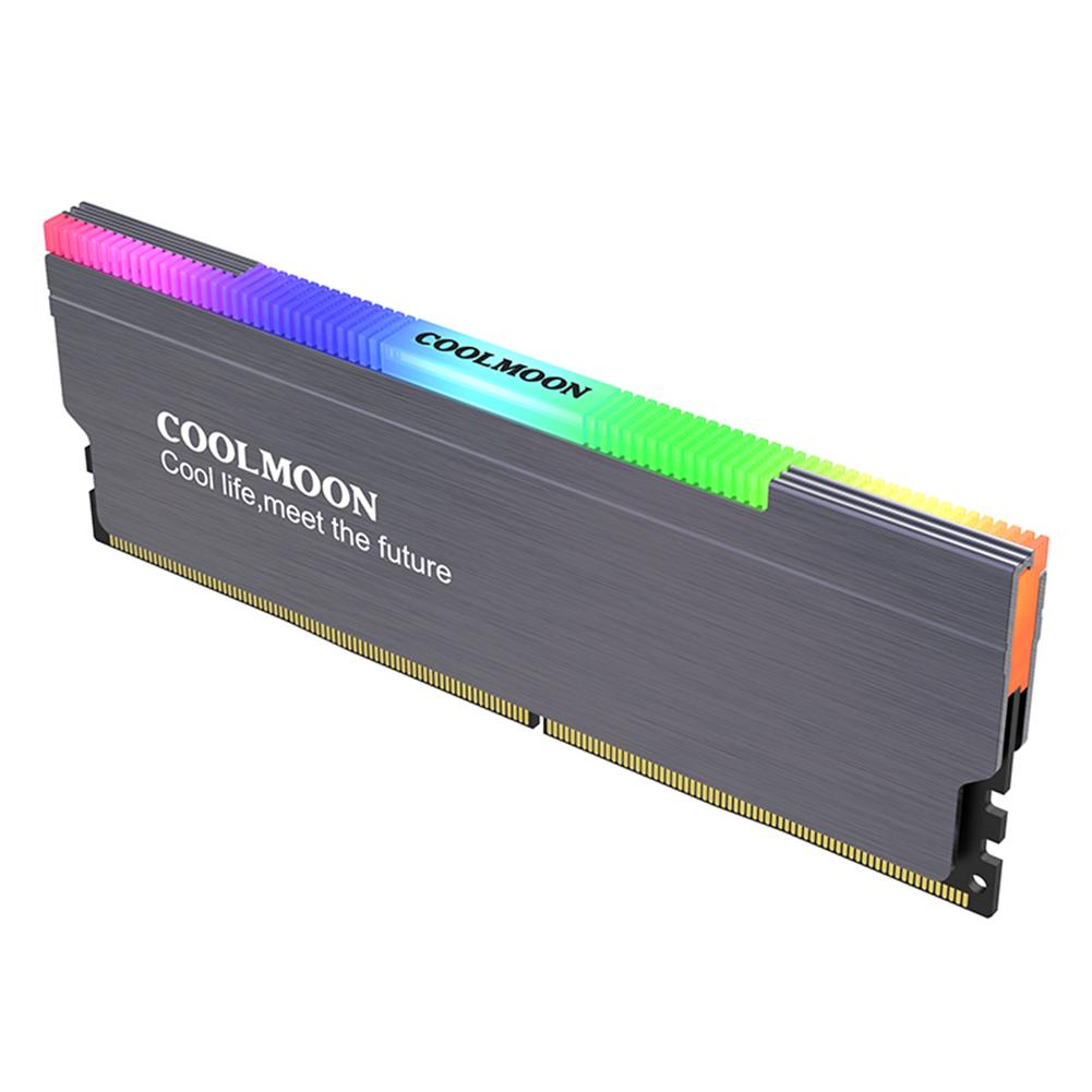 5V-3PIN ARGB Радиатор для оперативной памяти Aura Sync DDR4 DDR3 Радиатор для памяти с термосиликоновой прокладкой для настольного компьютера ПК