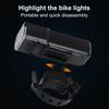 Bicycle Headlight with Adjustable Strap Type-C Rechargeable 3 Modes Waterproof 100 Lumens Night Riding Road Mountain Bike Front Lamp Mini Flashlight