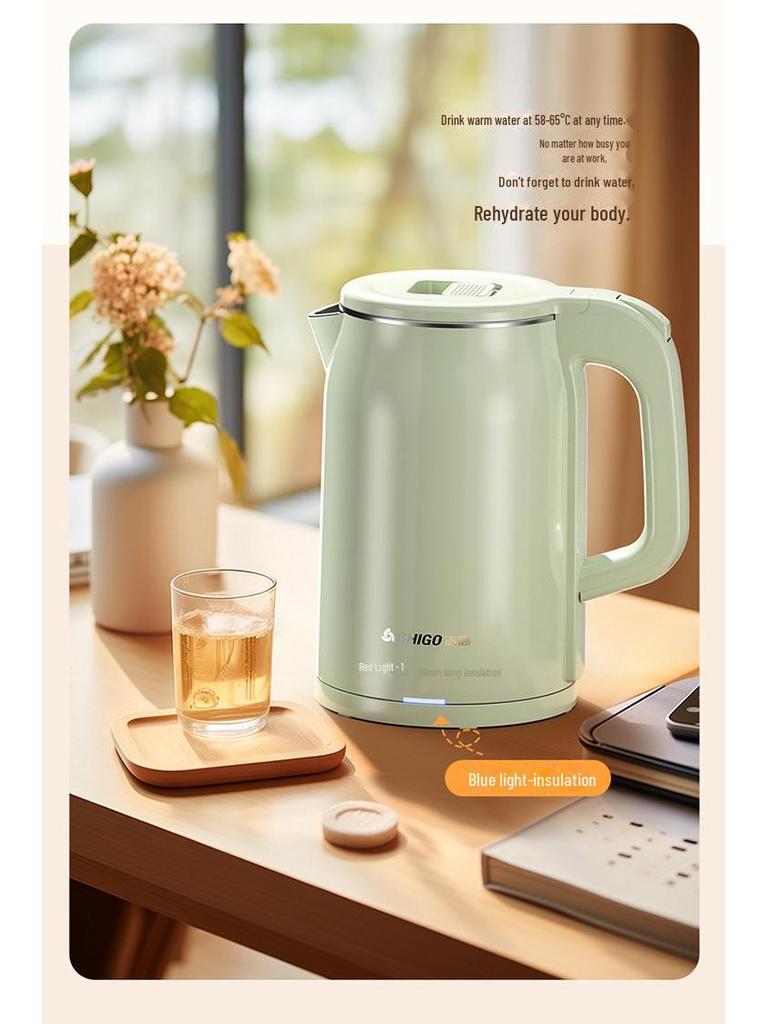 Электрический чайник Chigo: Чайник большой емкости с автоматической изоляцией и защитой от сухого кипения