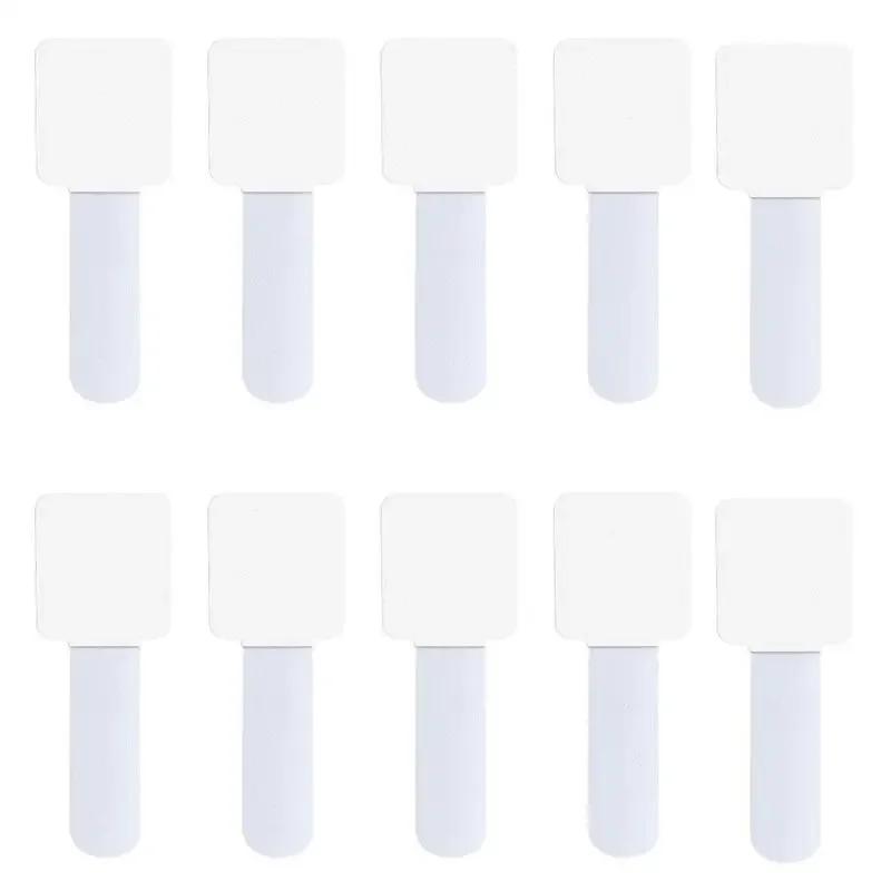 1/5/12/20PCS Tape Cable Tie Auto Adhesive Velcros Self-adhesive Sewing Wall-mounted Diy Reusable T-shaped Nylon Hook Surround
