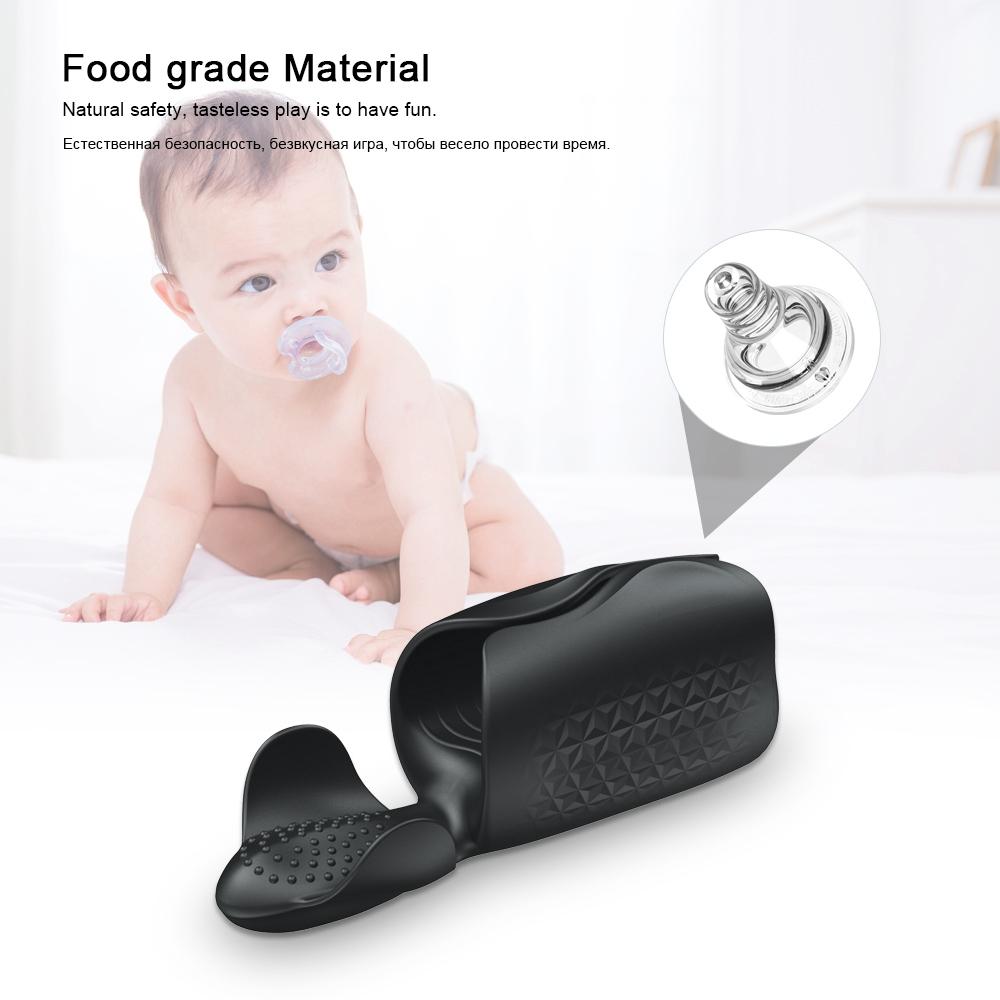 Powerful Vibrator Glans Massager Penis Stimulation Penis Delay Trainer Male Masturbator Sex Machine Sex Toys for Men Adults