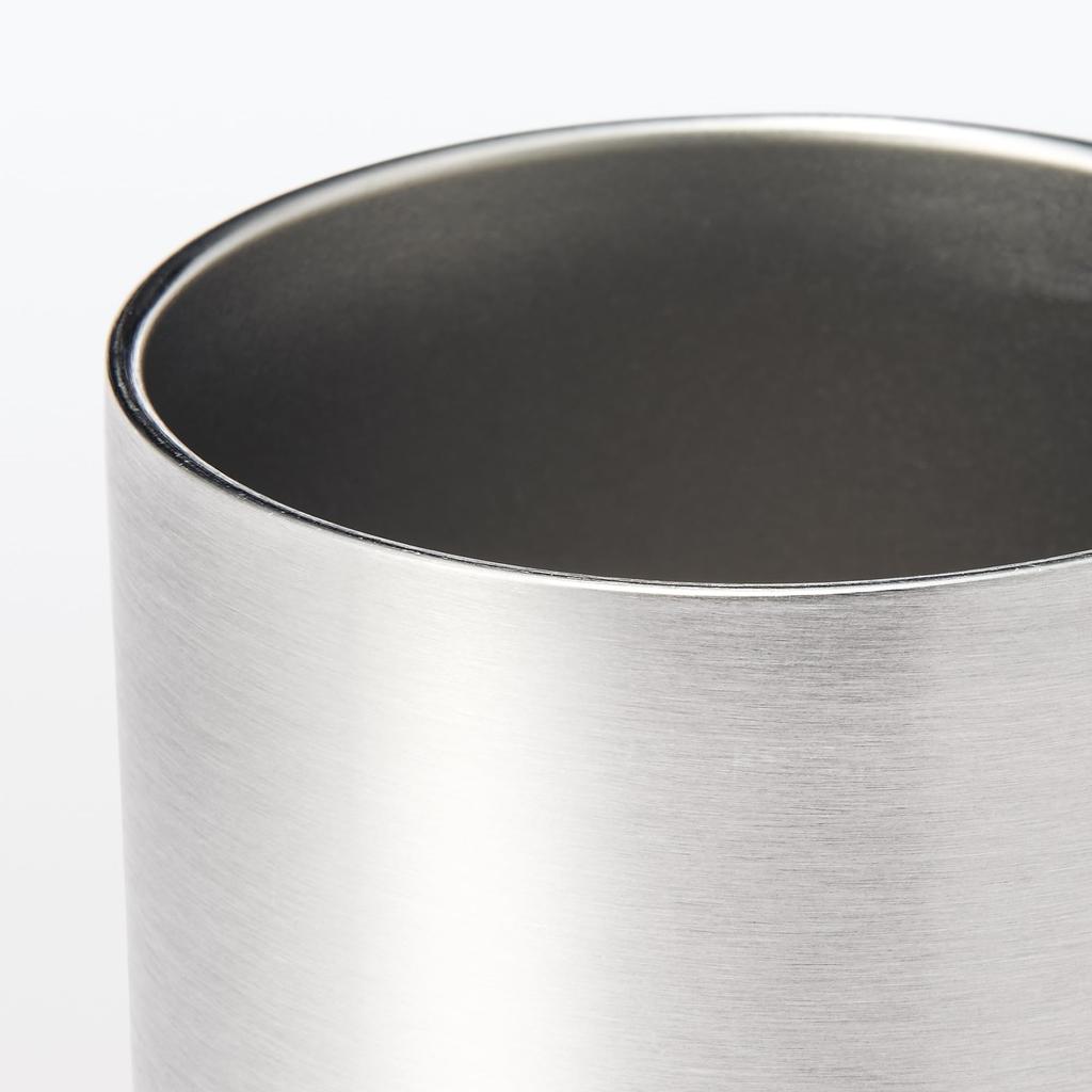 MUJI 12728375 Термо- и охлаждающий держатель для банок с напитками объемом 360 мл, который также можно использовать в качестве чашки