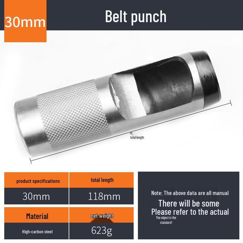 Прямой удар: Компактный ручной инструмент для пробивания отверстий из кожи и липы для ремней и ремешков для часов