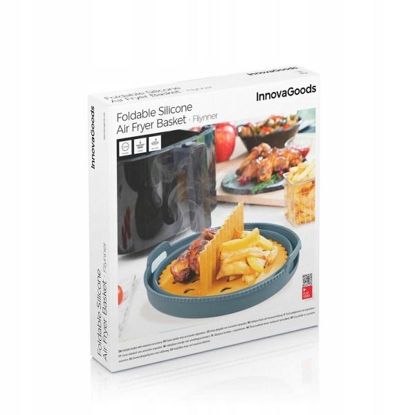 InnovaGoods Foldable Silicone Fryer Baskets for Fliynner