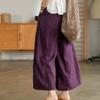 Женские спортивные брюки весна-лето повседневная домашняя одежда из хлопка и льна свободные брюки для женщин мешковатые широкие брюки фиолетовые мягкие капри