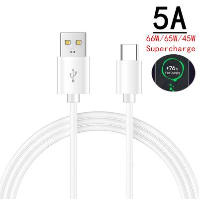 66 Вт USB Type C кабель для Huawei P30 P20 Pro lite P40 Mate 40 Pro P10 Plus USB 5A Supercharge Super Charger кабель для poco X3 M3
